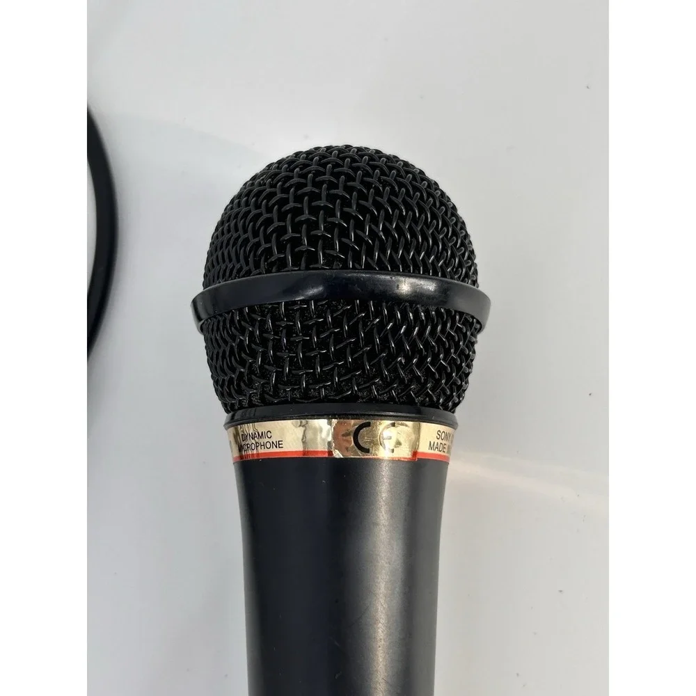 Sony F-V220 Dynamic Karaoke Microphone with Attached Cable